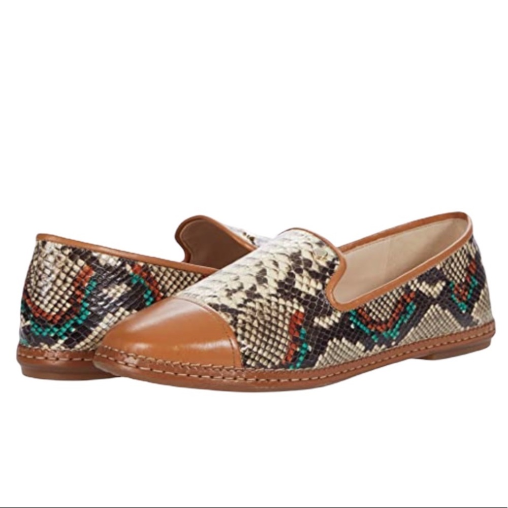 Cole Haan leather Cloud All Day Animal Print Loafers flats size 7.5